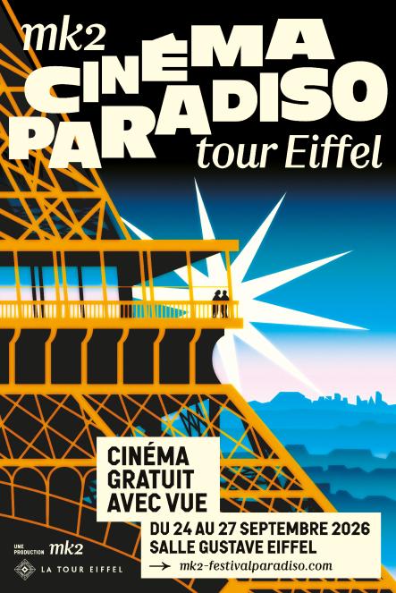 Affiche Cinema Paradiso tour Eiffel 
