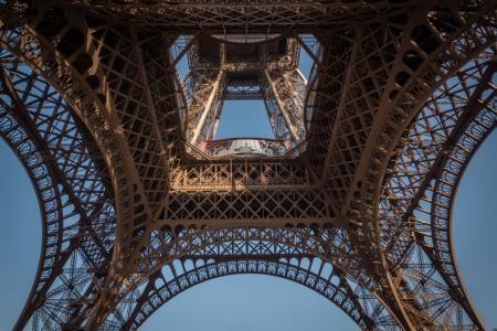 Vue 1er étage de la tour Eiffel